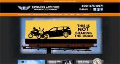 Desktop Screenshot of edwardsmotorcyclelaw.com