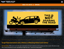 Tablet Screenshot of edwardsmotorcyclelaw.com